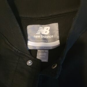 New Balance Kids Black Bomber Jacket